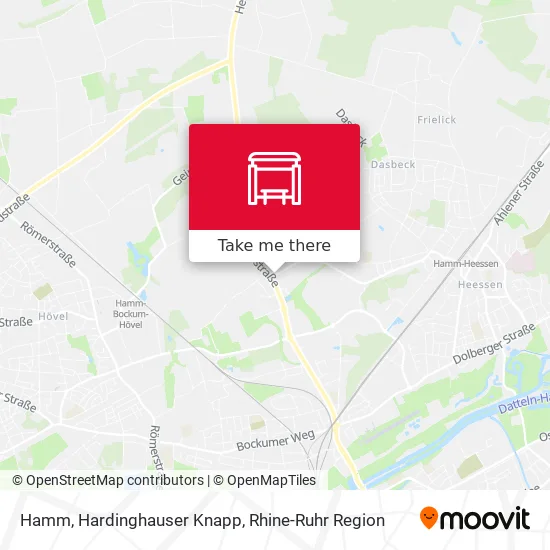 Карта Hamm, Hardinghauser Knapp