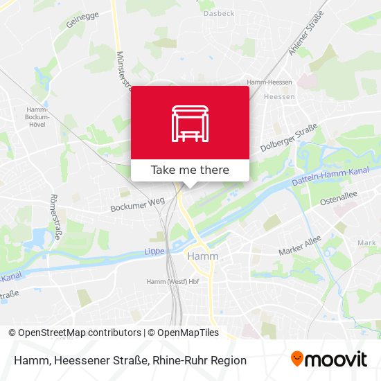 Hamm, Heessener Straße map