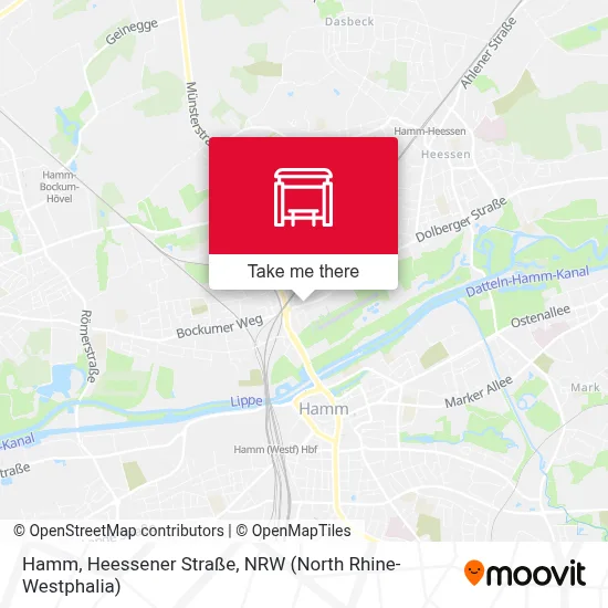 Hamm, Heessener Straße map