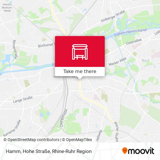 Hamm, Hohe Straße map