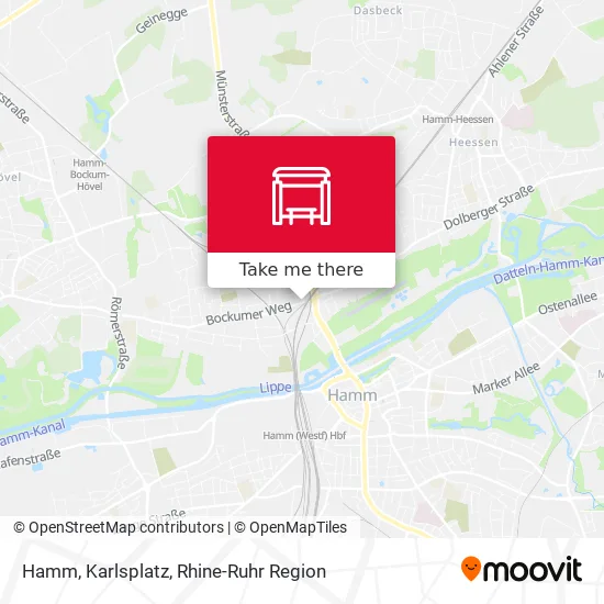 Карта Hamm, Karlsplatz