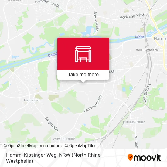 Hamm, Kissinger Weg map