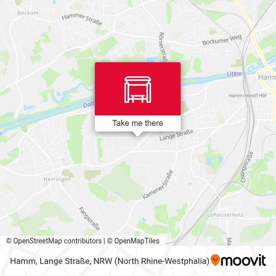 Hamm, Lange Straße map