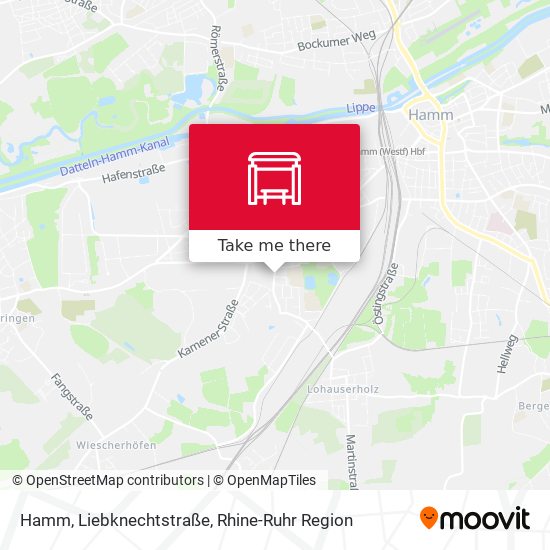 Hamm, Liebknechtstraße map