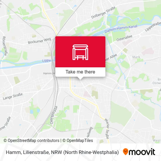 Hamm, Lilienstraße map