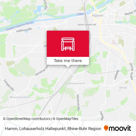 Hamm, Lohauserholz Haltepunkt map