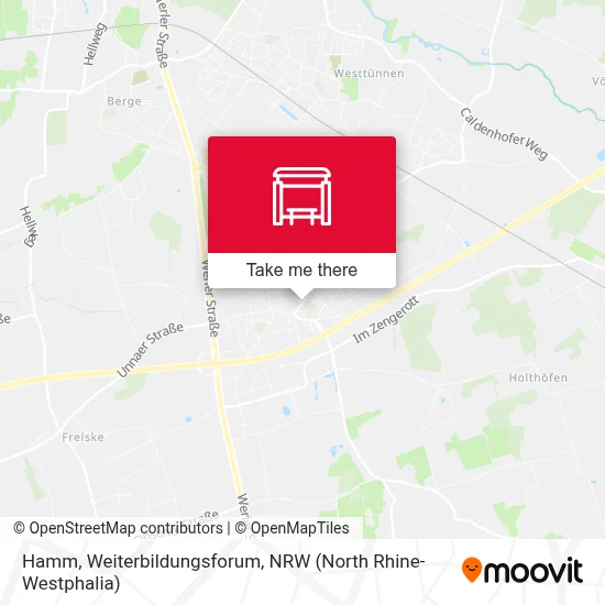 Hamm, Weiterbildungsforum map