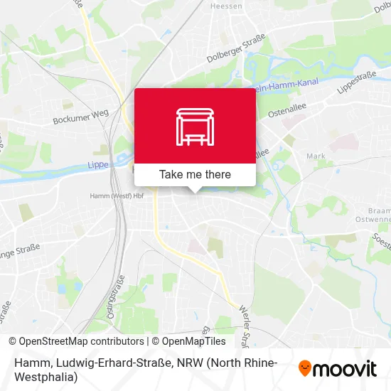 Hamm, Ludwig-Erhard-Straße map