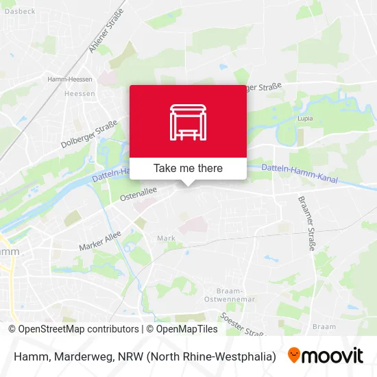 Hamm, Marderweg map