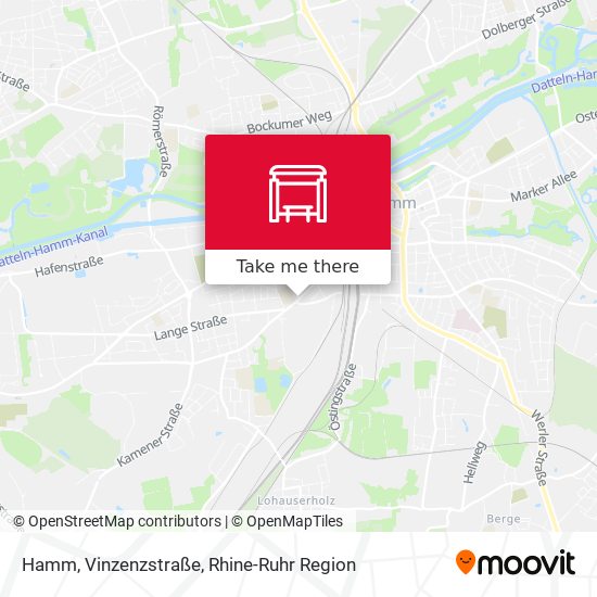 Hamm, Vinzenzstraße map