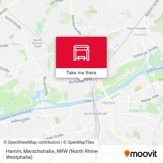 Hamm, Merschstraße map