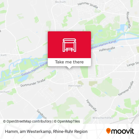 Карта Hamm, am Westerkamp