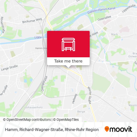 Hamm, Richard-Wagner-Straße map