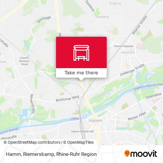 Карта Hamm, Riemerskamp