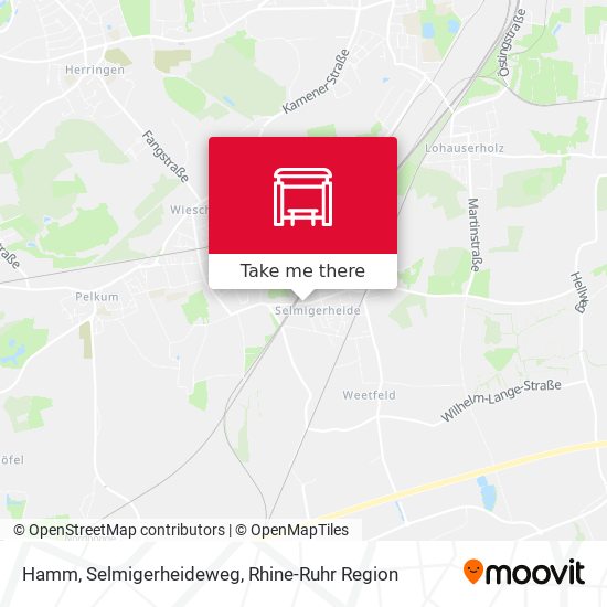 Hamm, Selmigerheideweg map