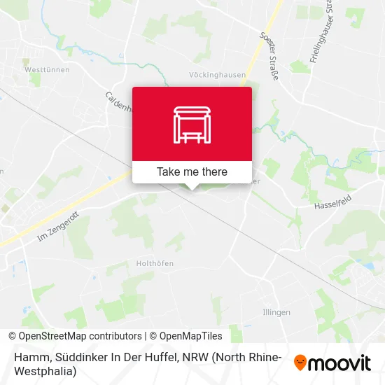 Hamm, Süddinker In Der Huffel map