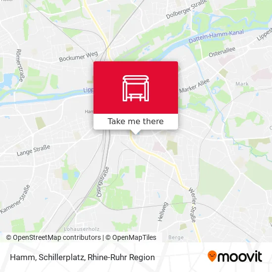 Карта Hamm, Schillerplatz