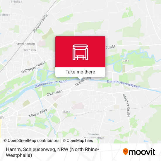 Hamm, Schleusenweg map