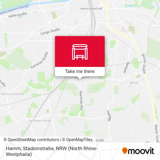 Hamm, Stadionstraße map