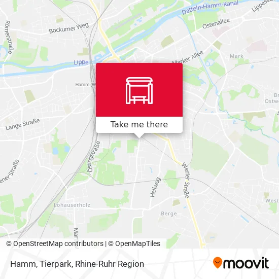 Карта Hamm, Tierpark