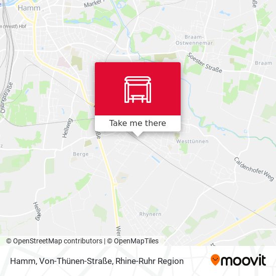 Hamm, Von-Thünen-Straße map