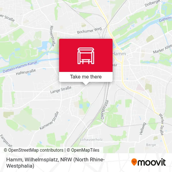 Hamm, Wilhelmsplatz map
