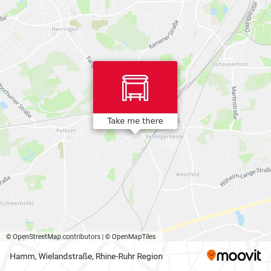 Hamm, Wielandstraße map