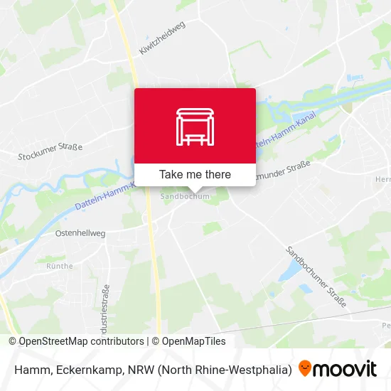 Карта Hamm, Eckernkamp