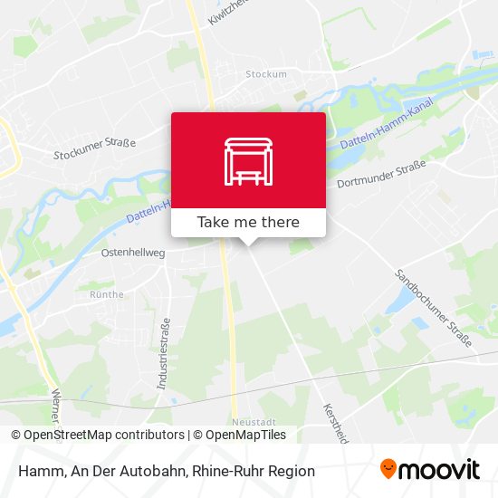 Карта Hamm, An Der Autobahn