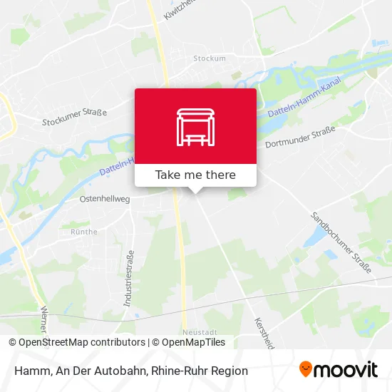 Карта Hamm, An Der Autobahn