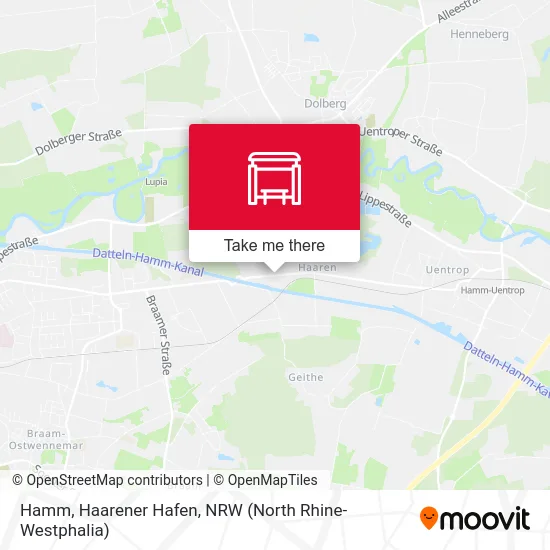Hamm, Haarener Hafen map