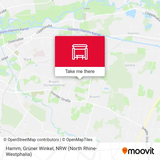 Hamm, Grüner Winkel map