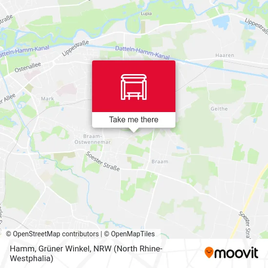 Hamm, Grüner Winkel map