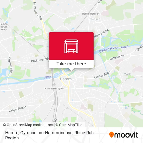 Карта Hamm, Gymnasium-Hammonense