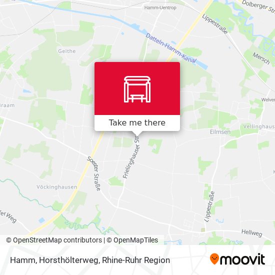 Hamm, Horsthölterweg map