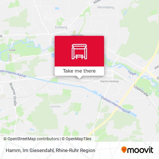 Hamm, Im Giesendahl map