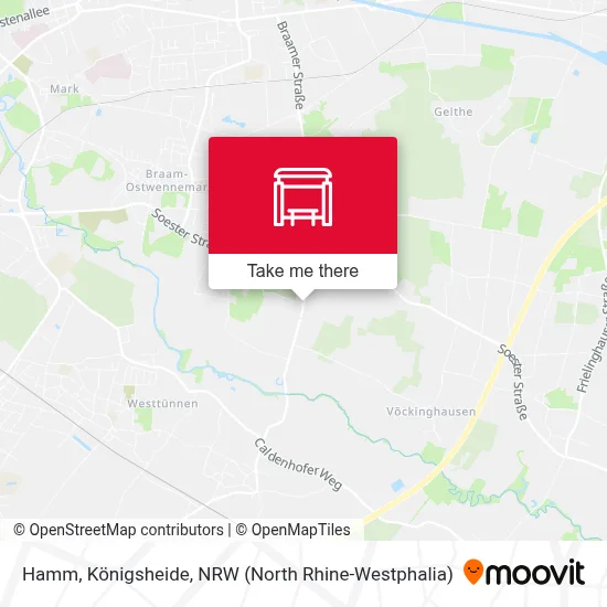 Hamm, Königsheide map