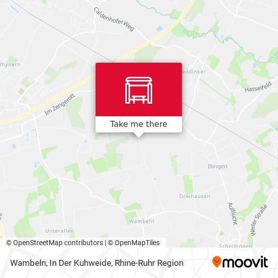 Wambeln, In Der Kuhweide map