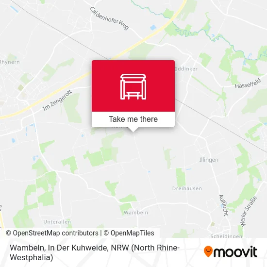 Wambeln, In Der Kuhweide map