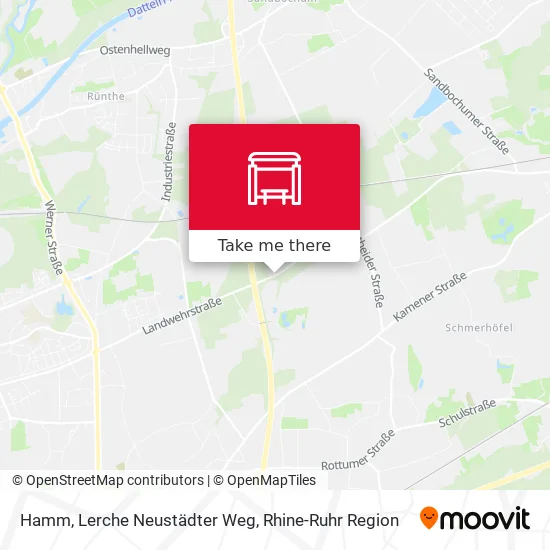 Карта Hamm, Lerche Neustädter Weg