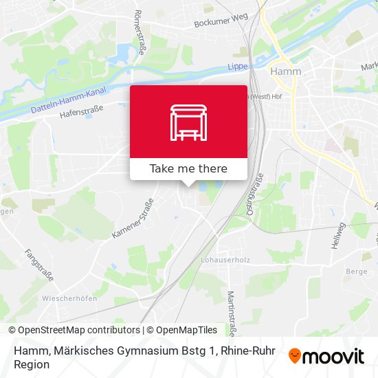 Hamm, Märkisches Gymnasium Bstg 1 map