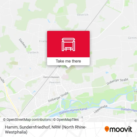 Карта Hamm, Sundernfriedhof