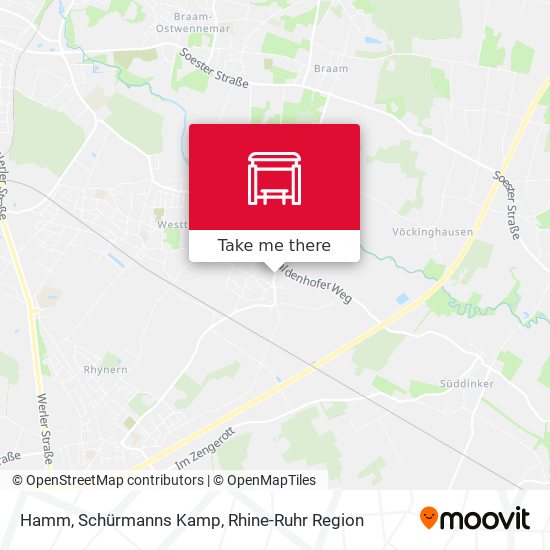 Hamm, Schürmanns Kamp map