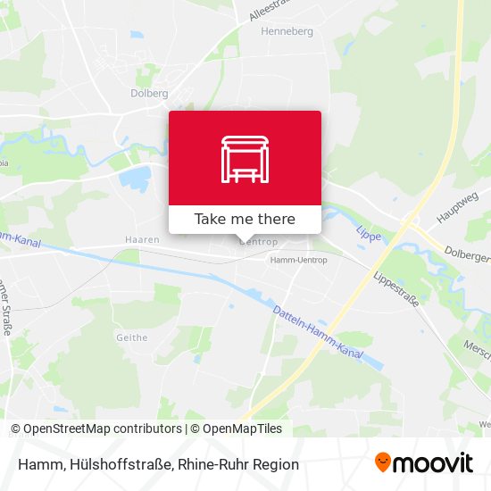 Hamm, Hülshoffstraße map