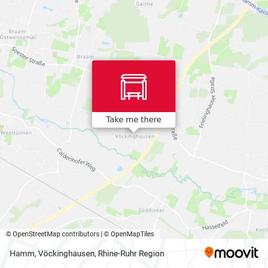 Hamm, Vöckinghausen map