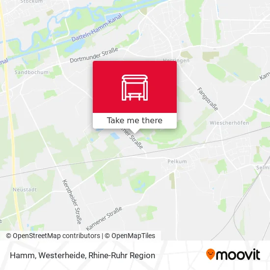 Карта Hamm, Westerheide