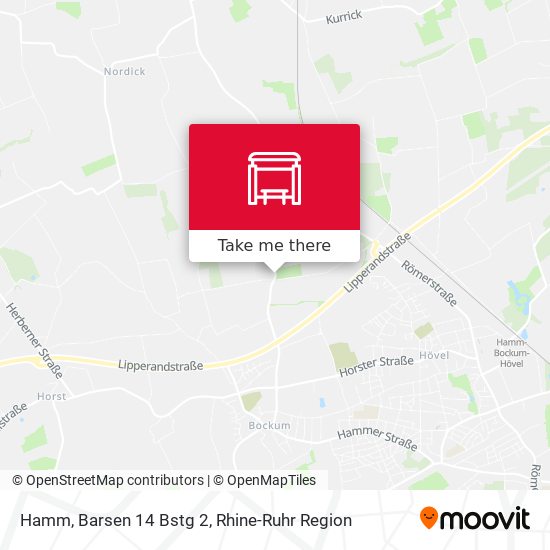 Hamm, Barsen 14 Bstg 2 map