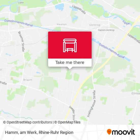 Карта Hamm, am Werk