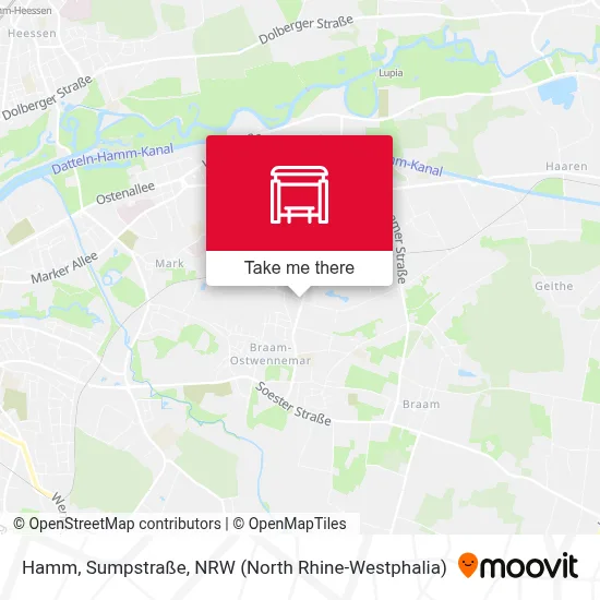 Hamm, Sumpstraße map