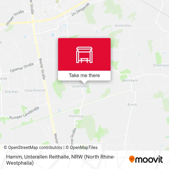 Hamm, Unterallen Reithalle map